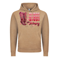 Vintage Coffee howdy howdy howdy honey with cowgirl boots Vintage Hoodie - RanaPortraitStore