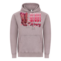 Vintage Zinc howdy howdy howdy honey with cowgirl boots Vintage Hoodie - RanaPortraitStore