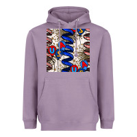 Lavender usa balloons seamless pattern Heavyweight Hoodie - BundleAndBundleShop