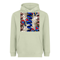 Matcha usa balloons seamless pattern Heavyweight Hoodie - BundleAndBundleShop
