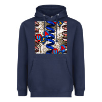 Navy usa balloons seamless pattern Heavyweight Hoodie - BundleAndBundleShop