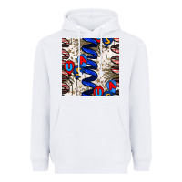 White usa balloons seamless pattern Heavyweight Hoodie - BundleAndBundleShop