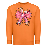 Carrot easter bunny pencil bow Premium Sweatshirt - CowhideDigitalArt