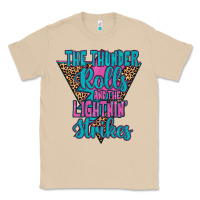 Mushroom THE THUNDER ROLLS AND THE LIGHTNIN’ STRİKES Classic Tee - JahusDesignShop