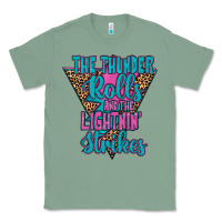 Sage THE THUNDER ROLLS AND THE LIGHTNIN’ STRİKES Classic Tee - JahusDesignShop