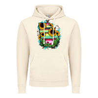 Vintage Artic Georgia Map Sunflower Cactus Serape Vintage Hoodie - RanaPortraitStore