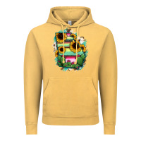 Vintage Mustard Georgia Map Sunflower Cactus Serape Vintage Hoodie - RanaPortraitStore