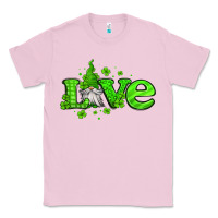 Bubblegum Pink love st patricks gnome Classic Tee - Jasminsmagicworld