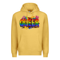 Antique Gold queer Premium Hoodie - FaDigitalArtStudio