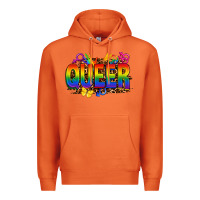 Carrot queer Premium Hoodie - FaDigitalArtStudio