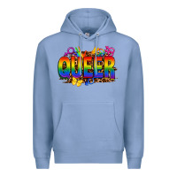 Colony Blue queer Premium Hoodie - FaDigitalArtStudio