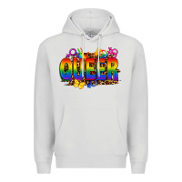 Dove Grey queer Premium Hoodie - FaDigitalArtStudio