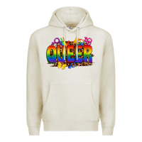 Oatmeal Heather queer Premium Hoodie - FaDigitalArtStudio