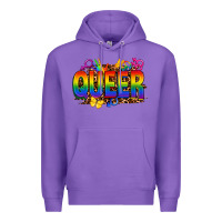Purple queer Premium Hoodie - FaDigitalArtStudio