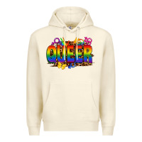 Sandshell queer Premium Hoodie - FaDigitalArtStudio