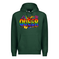 Sports Green queer Premium Hoodie - FaDigitalArtStudio