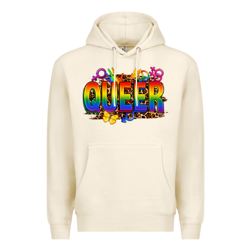 Queer Premium Hoodie by FaDigitalArtStudio | Teevron