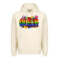 Tofu queer Premium Hoodie - FaDigitalArtStudio