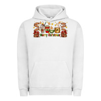 Pigment Lunar Rock Christmas coffee cups Urban Hoodie - Artiststas