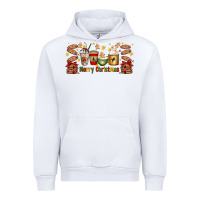 White Christmas coffee cups Urban Hoodie - Artiststas