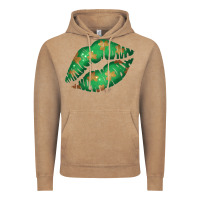Vintage Coffee St. Patricks Day Green Lips Vintage Hoodie - Bettercallsaul
