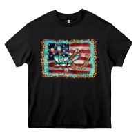 Black flag cactus horseshoe Heavy Core Tee - AdoDesignShop