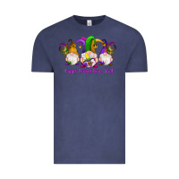 Vintage Denim happy mardi gras y'all gnomes Vintage Tee - RanaPortraitStore