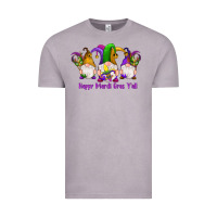 Vintage Zinc happy mardi gras y'all gnomes Vintage Tee - RanaPortraitStore