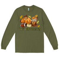 Army Green Tis The Season Fall Long Sleeve Tee - texasbilliewilder