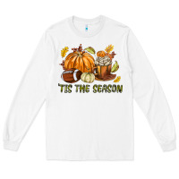 White Tis The Season Fall Long Sleeve Tee - texasbilliewilder