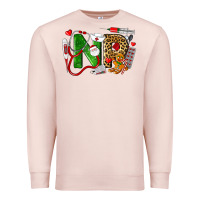 Pale Pink christmas nr nurse practitioner nurse Premium Sweatshirt - LillyAllenDesigns