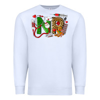 White christmas nr nurse practitioner nurse Premium Sweatshirt - LillyAllenDesigns