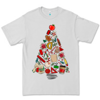 Dove Grey teacher christmas tree Premium Tee - MaliasSmallBusiness