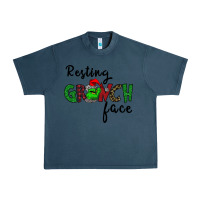 Midnight Navy Merry Grinch Mas Urban Heavy Tee - Bettercallsaul