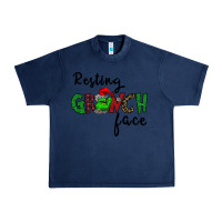 Navy Merry Grinch Mas Urban Heavy Tee - Bettercallsaul