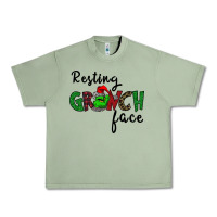 Oil Green Merry Grinch Mas Urban Heavy Tee - Bettercallsaul