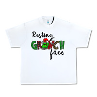 White Merry Grinch Mas Urban Heavy Tee - Bettercallsaul