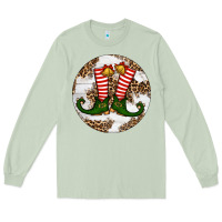 Matcha Elf Shoes Christmas Long Sleeve Tee - RanaPortraitStore