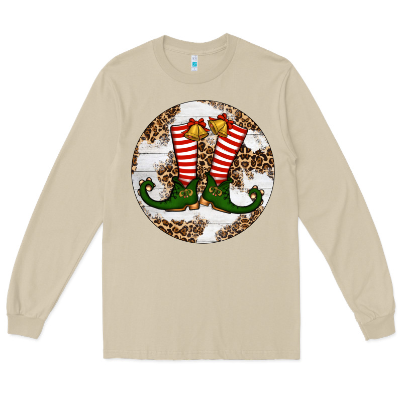 Elf Shoes Christmas Long Sleeve Tee by RanaPortraitStore | Teevron
