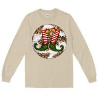 Mushroom Elf Shoes Christmas Long Sleeve Tee - RanaPortraitStore