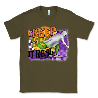 Army Green creep it real Classic Tee - BarkalooDesign