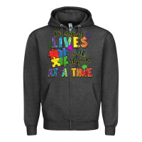 Charcoal Heather Changing lives one session at a time Zipper Hoodie - FaDigitalArtStudio