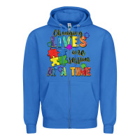 True Royal Changing lives one session at a time Zipper Hoodie - FaDigitalArtStudio