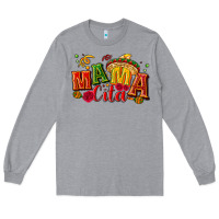 Heather Grey Mama cita Long Sleeve Tee - NancyCooperArtShop