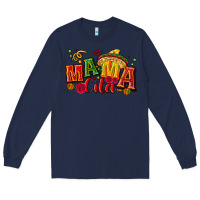 Navy Mama cita Long Sleeve Tee - NancyCooperArtShop