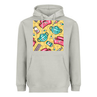 Moon Dust nurse medicine seamless pattern Heavyweight Hoodie - BundleAndBundleShop