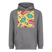 Storm nurse medicine seamless pattern Heavyweight Hoodie - BundleAndBundleShop