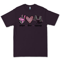 Plum peace love racing Premium Tee - JahusDesignShop