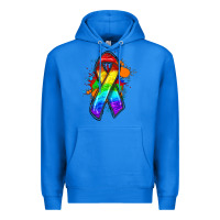 True Royal Pride ribbon Premium Hoodie - FaDigitalArtStudio