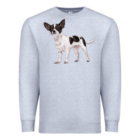 Heather Grey chihuahua Premium Sweatshirt - LillyAllenDesigns